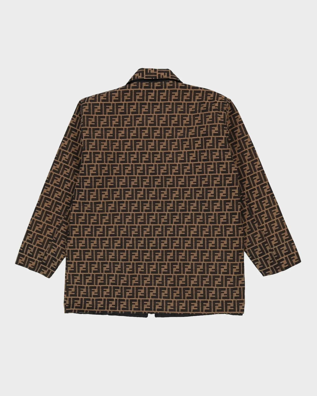00s Fendi Logo Patterned Jacket - M