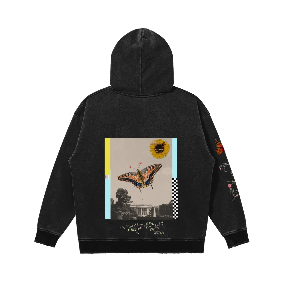 380GSM Flowers (hoodie)