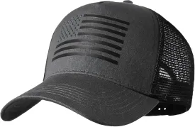 American Flag Baseball Caps Embroiderred USA Flag Patriotic Dad Hat Adjustable Trucker Hats for Men Women