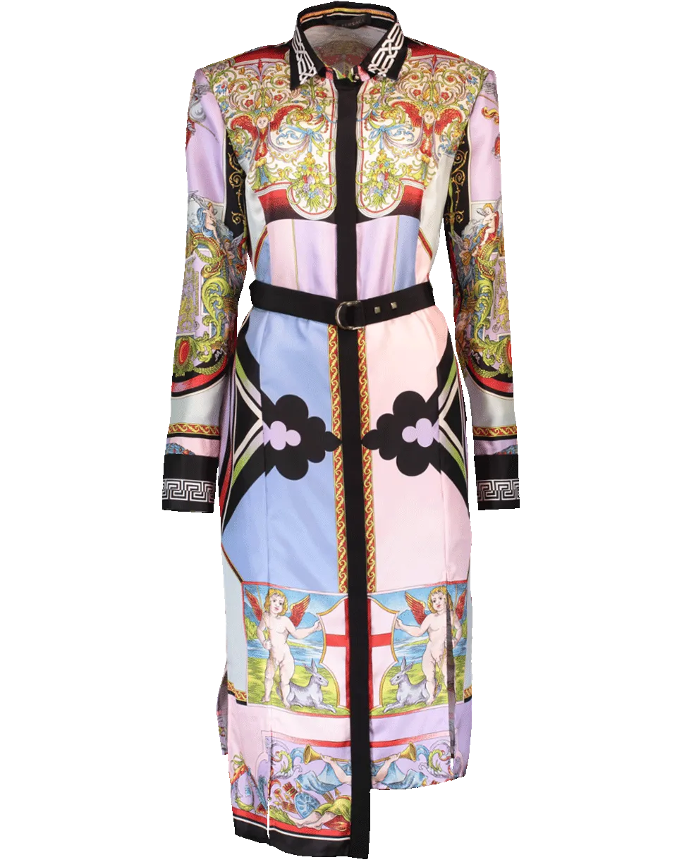 Angel Print Dress