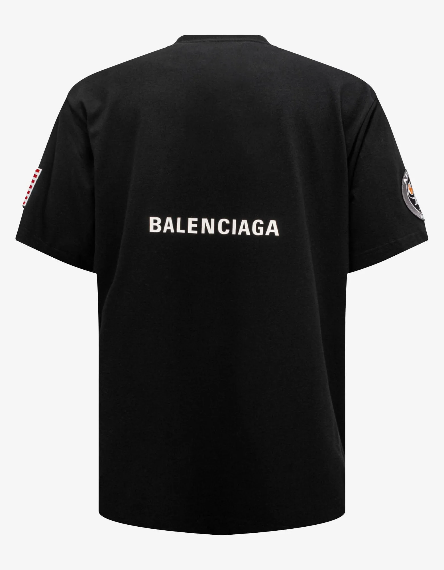 Balenciaga Black NASA Large Fit T-Shirt
