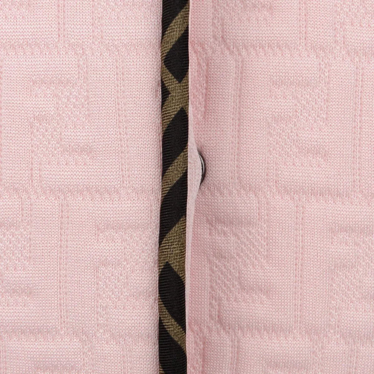 Fendi Girls Pink FF Logo Jacket
