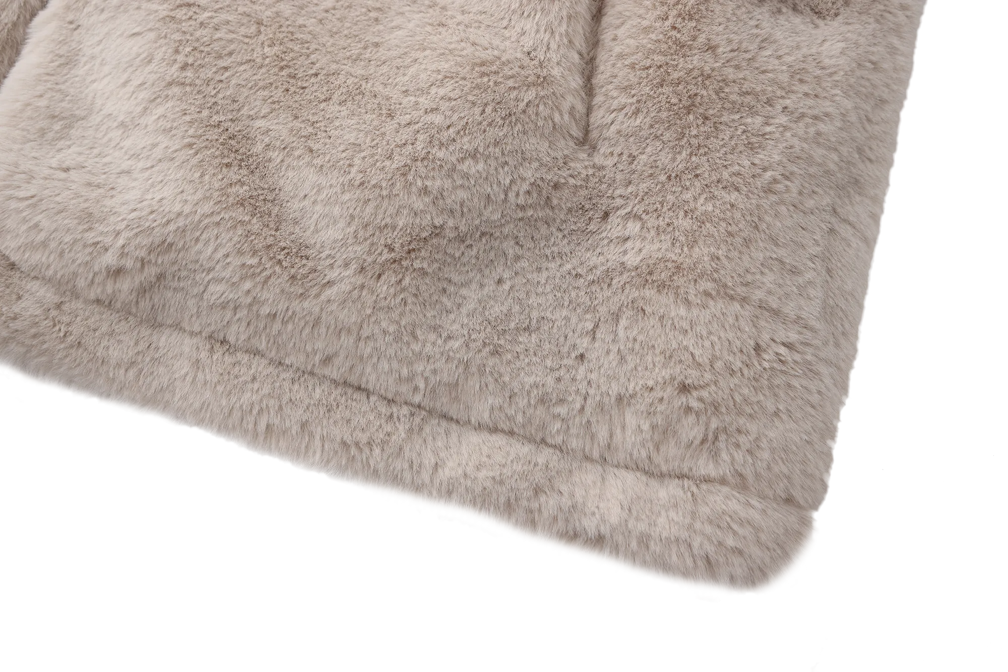 Fluffy Faux Fur Fleece Jacket