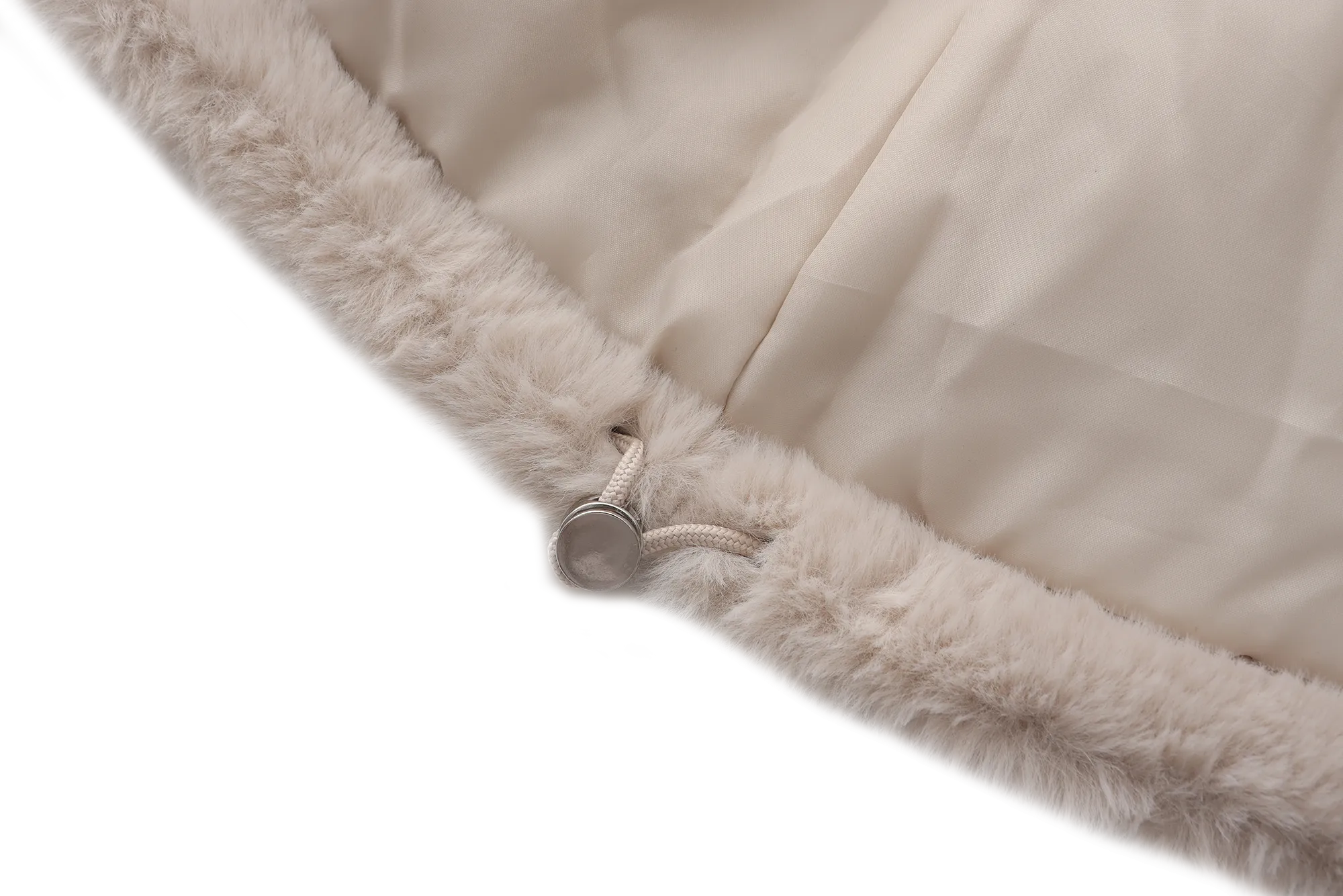 Fluffy Faux Fur Fleece Jacket