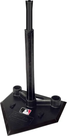 Franklin Sports Kids Baseball Batting Tee - 3 Position Adjustable Youth Hitting Tee for Teeball, Baseball   Softball - Durable Rubber Batting Tee - Black
