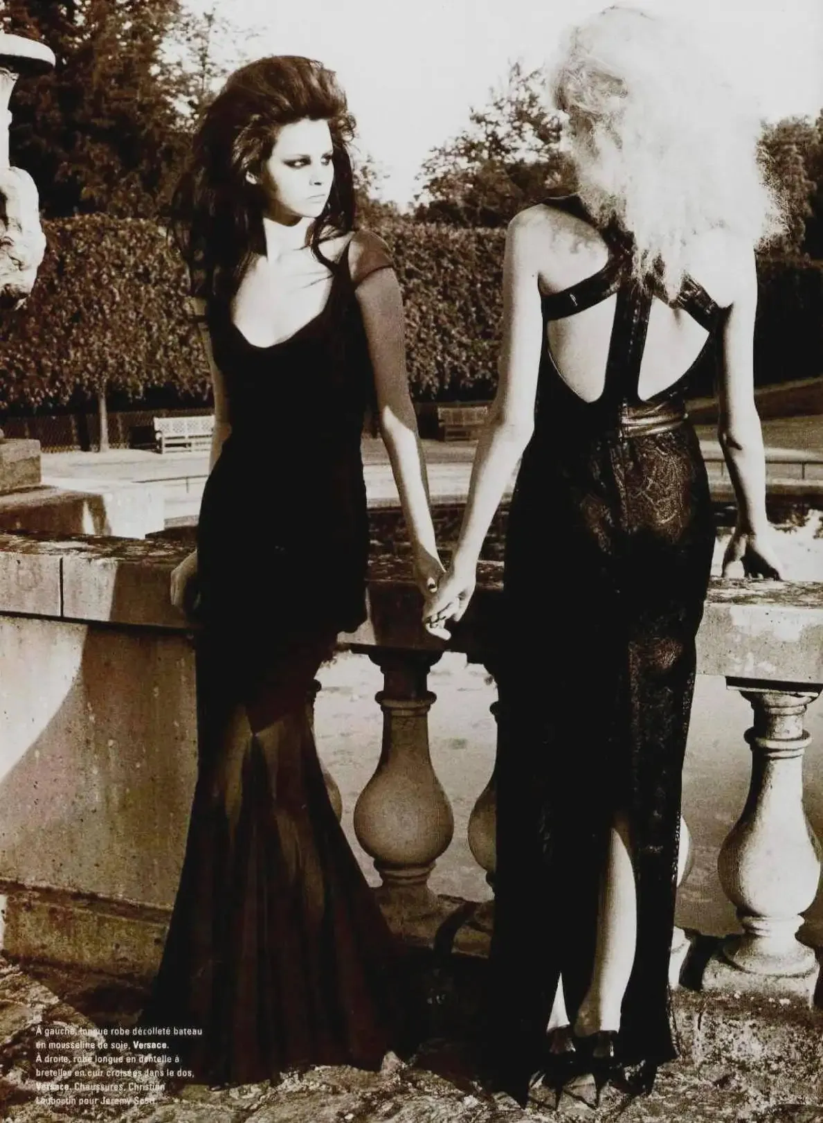 Gianni Versace Couture 2001 Runway Gown