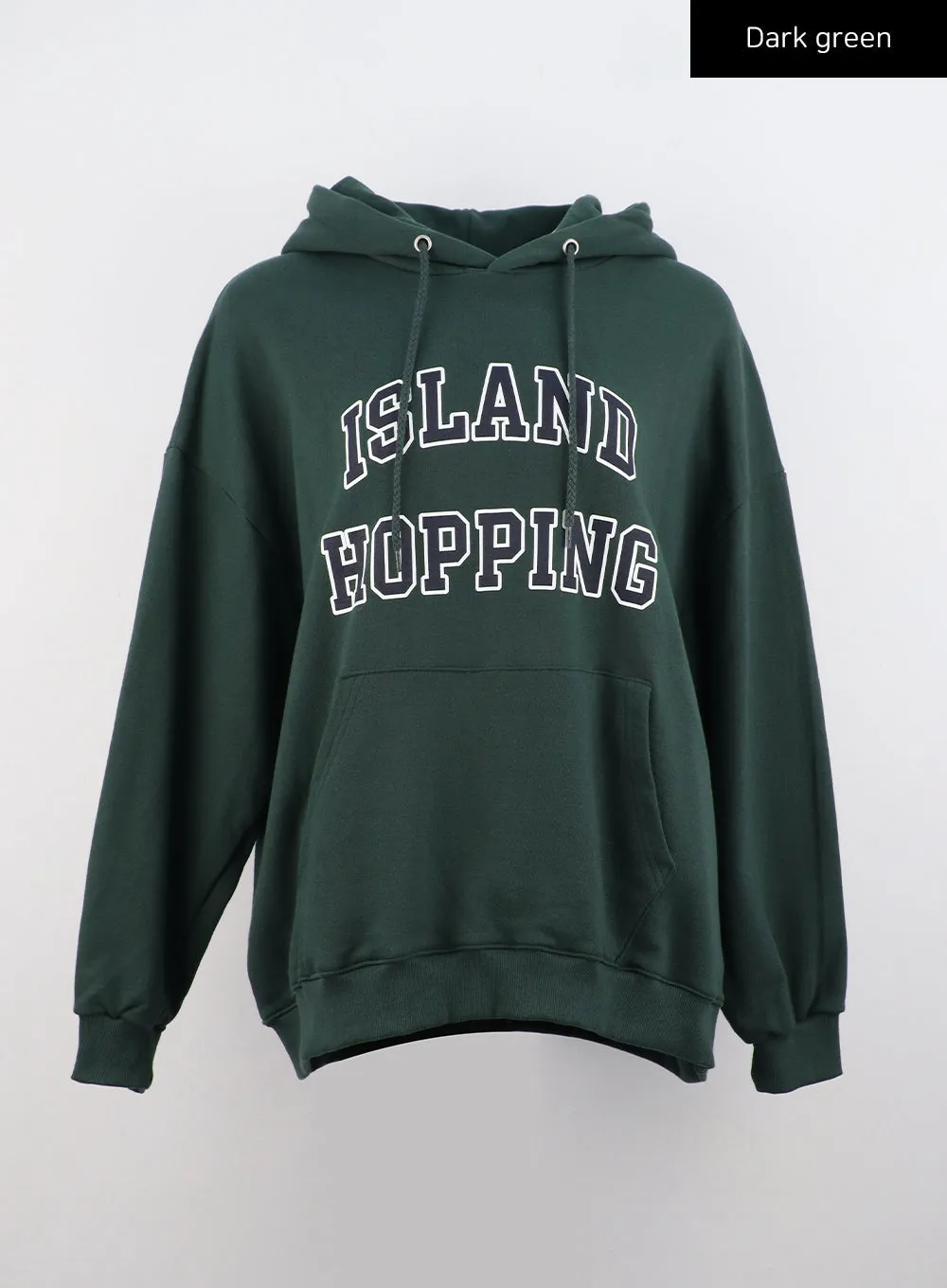 Graphic Loose Fit Hoodie IS311