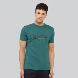 Graphic Printed T-shirt - Pine Green