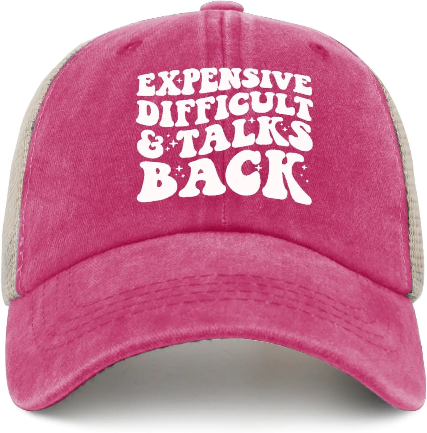 Hat for Womens Fashion Denim Hat Mens AllBlack Ball Cap Fashionable Unique Gifts for Nanny