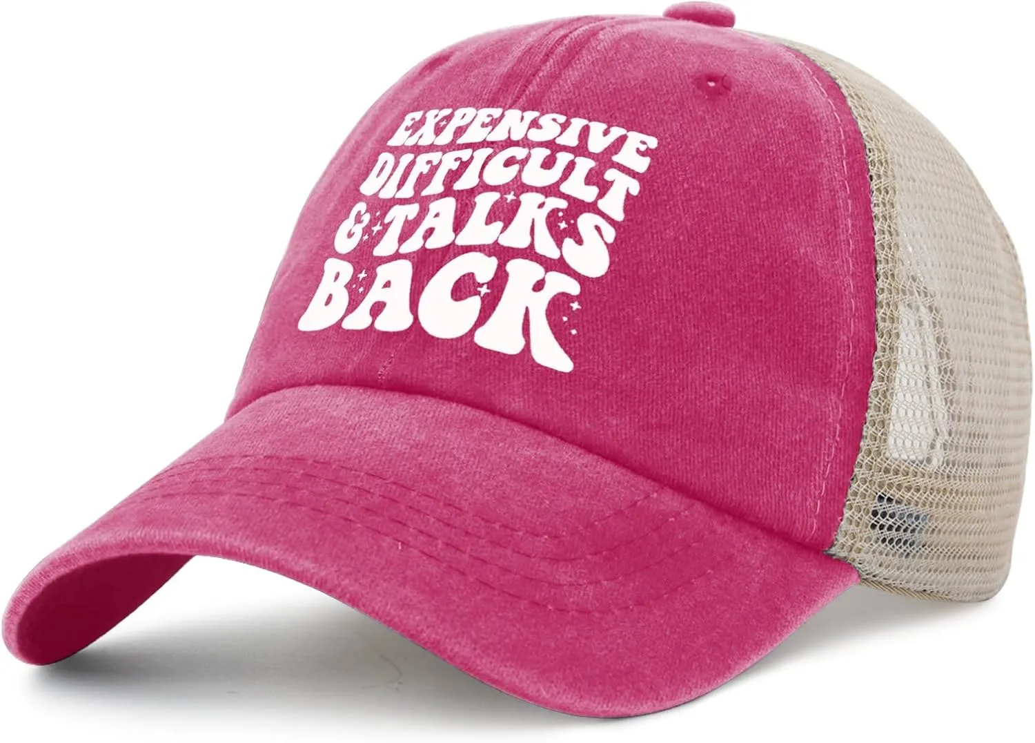 Hat for Womens Fashion Denim Hat Mens AllBlack Ball Cap Fashionable Unique Gifts for Nanny