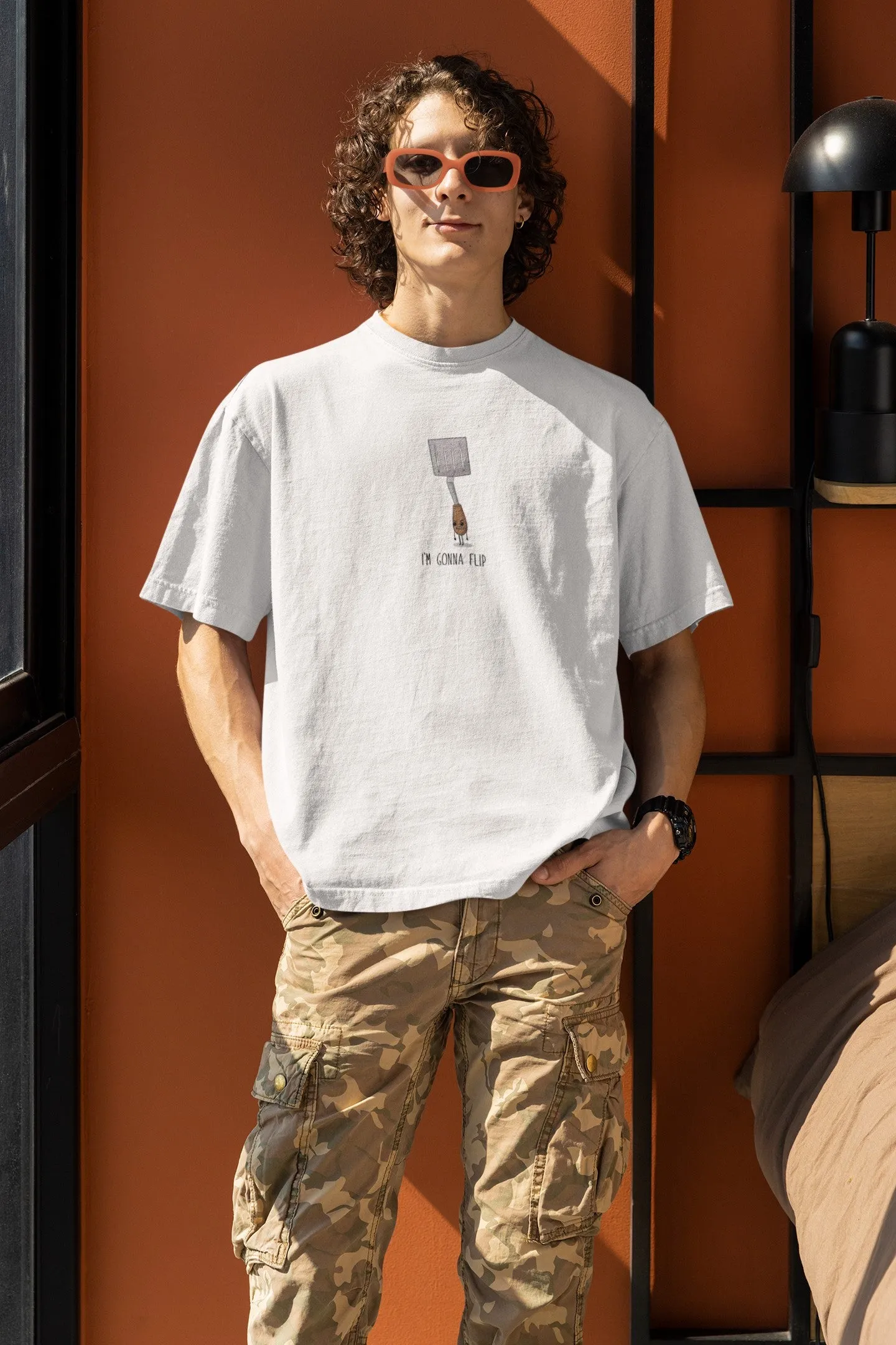 I’m gonna flip  - Oversized T-shirt
