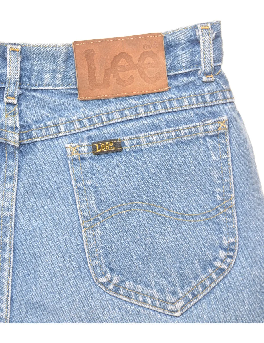Lee Cut Off Denim Shorts - W28 L7