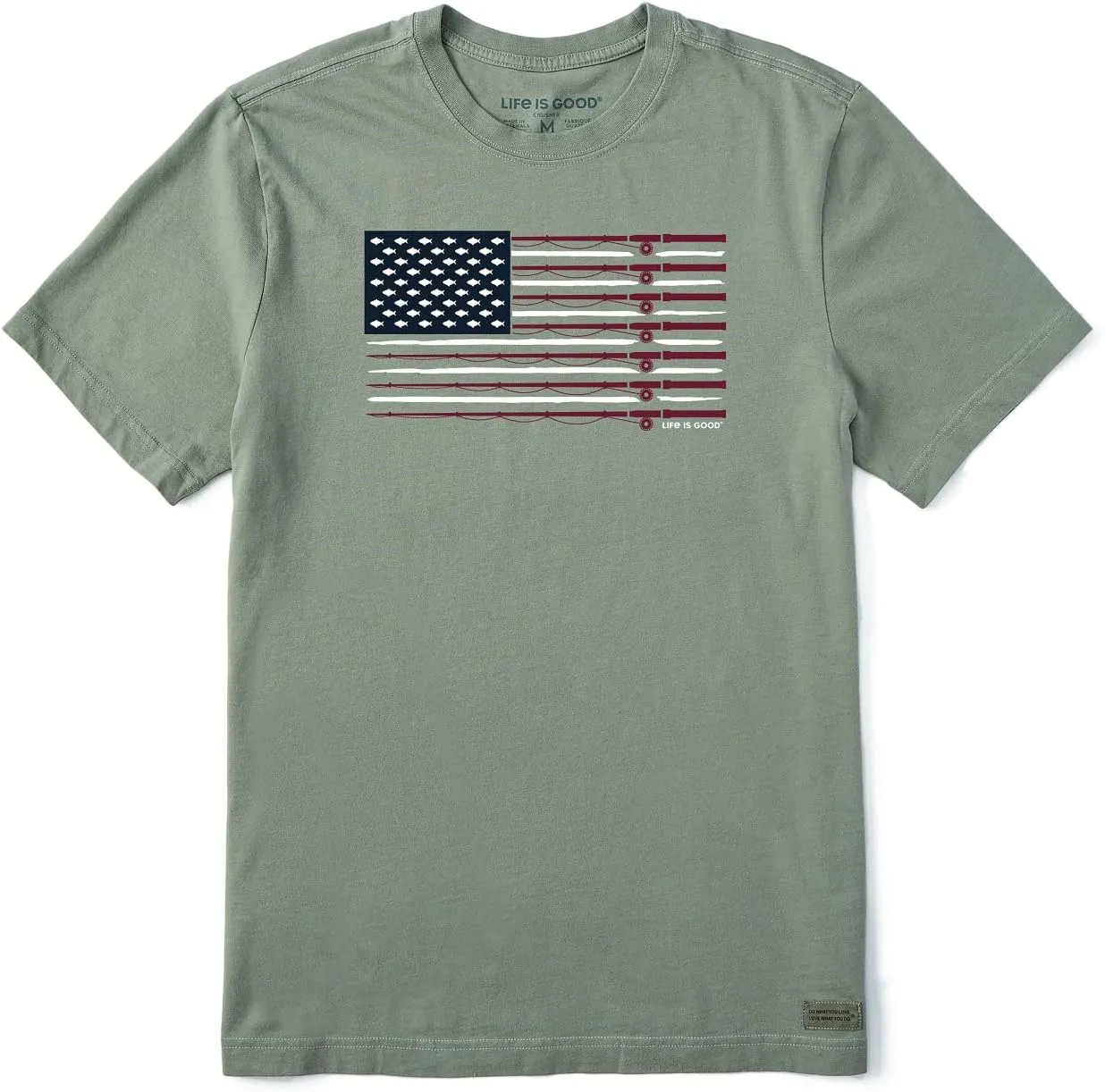 Life is Good Men's Short Sleeve Crusher Tee