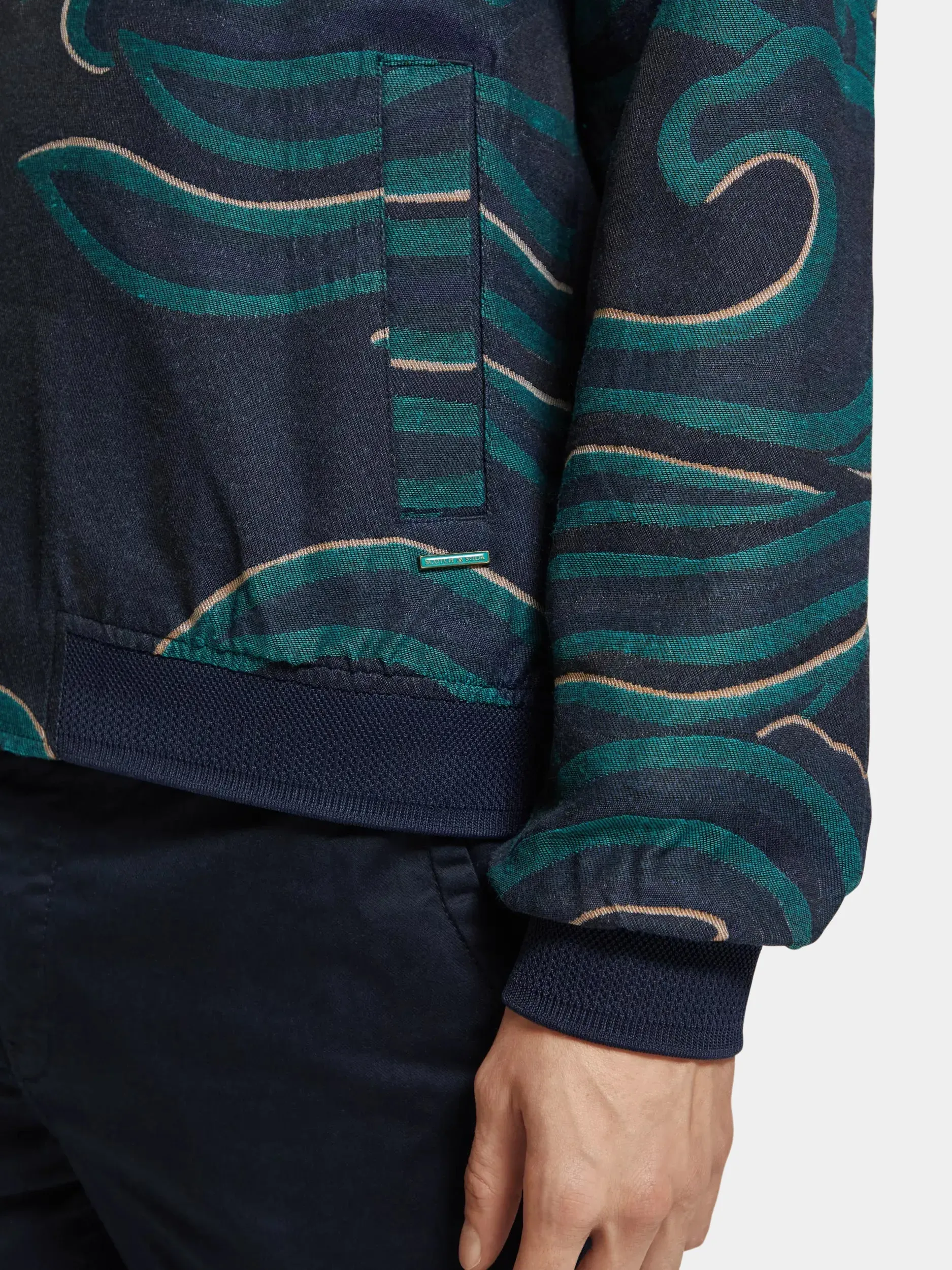 Lightweight bomber jacket