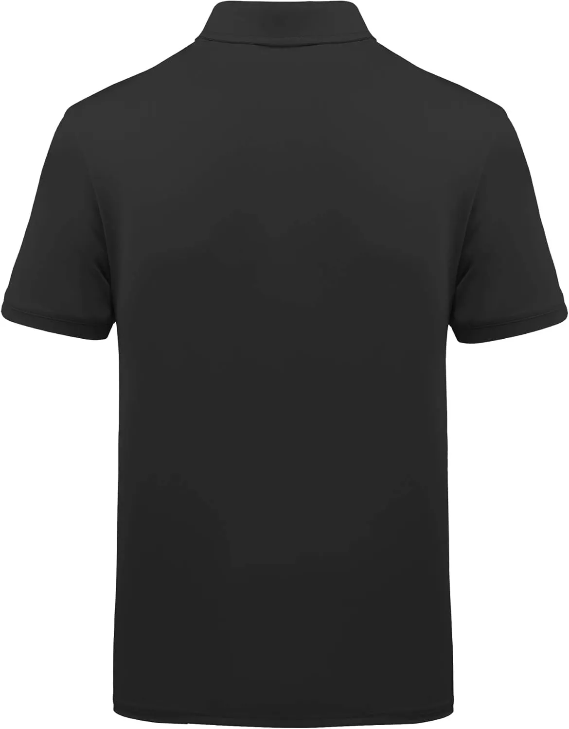 Men's Polo Shirts Short Sleeve Moisture Wicking Performance Golf Shirts Collared Lightweight Casual T-Shirt Athletic