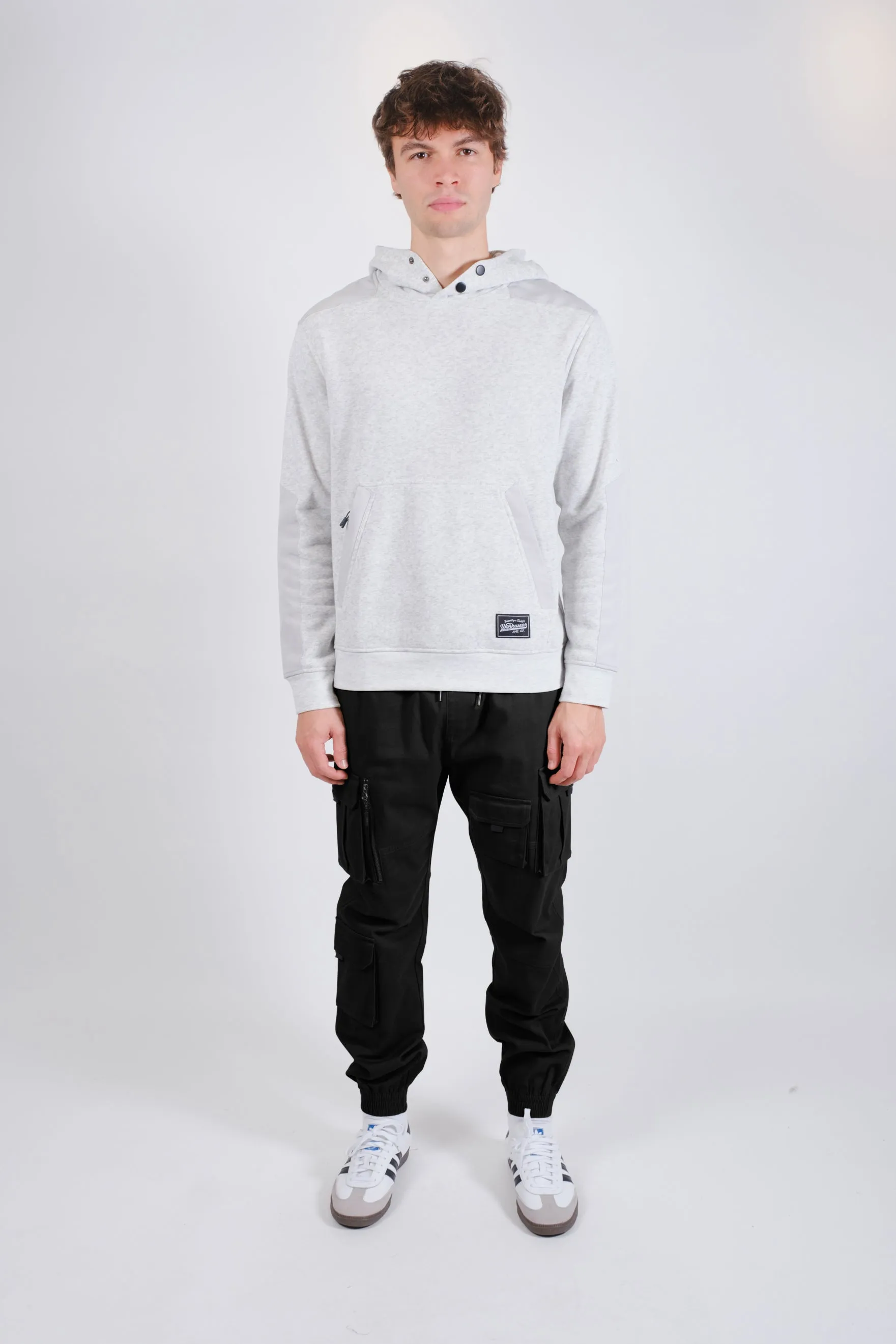Multi Pocket Stretch Twill Cargo Jogger