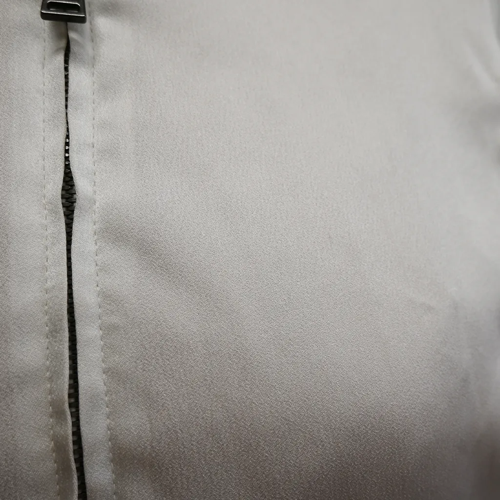 Off-White Mink Logo Bomber Jacket