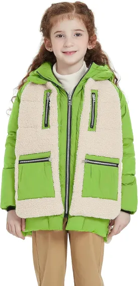 Orolay Children Hooded Down Coat Girl's Quilted Puffer Jacket Boy's Winter Jackets