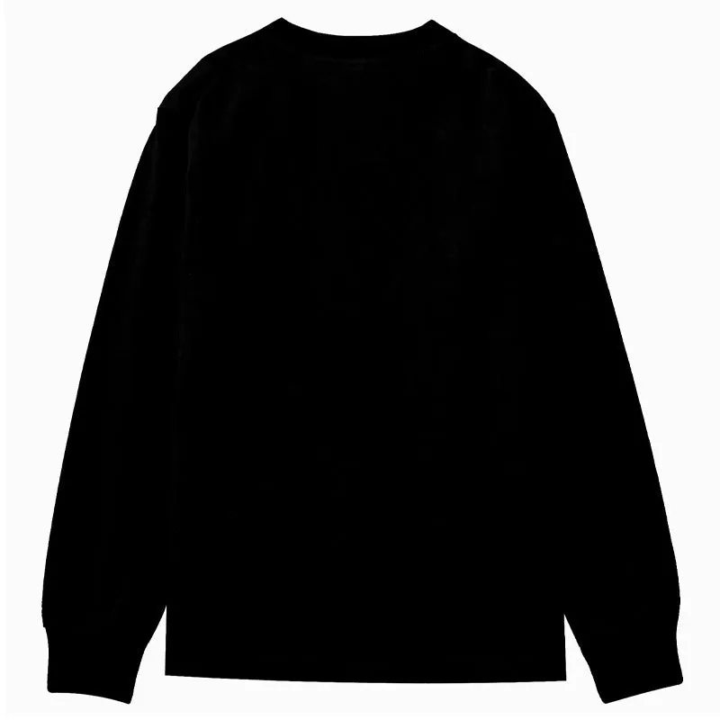 Oversized 90S T Shirt High Street Rap Hip Hop Autumn and Winter Men's Loose Long Sleeve T-shirt