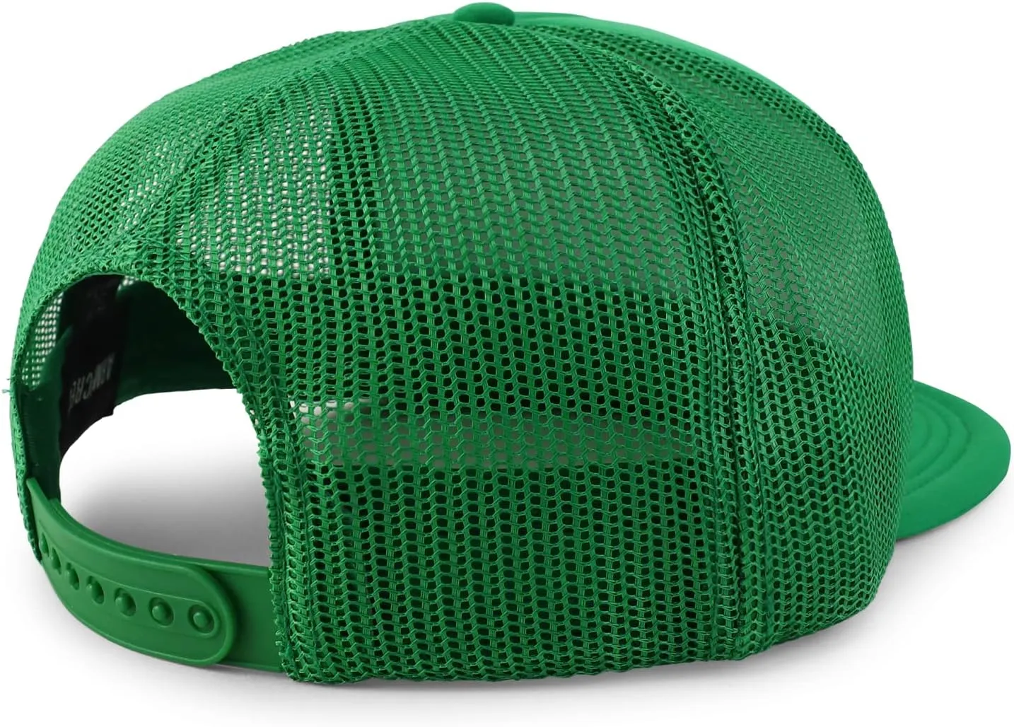 Oversized XXL 5 Panel Flat Bill Foam Trucker Mesh Back Baseball Cap