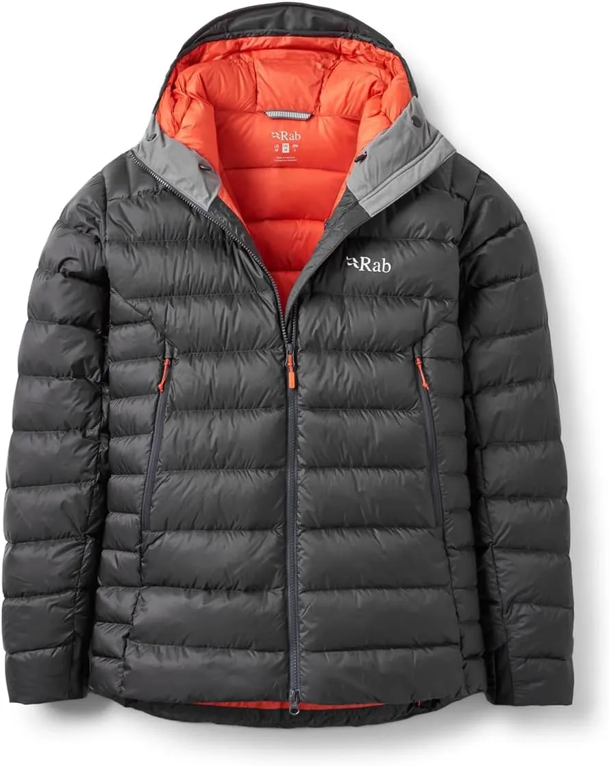 Rab Men's Electron Pro 800-Fill Down Hooded Jacket for Climbing & Mountaineering