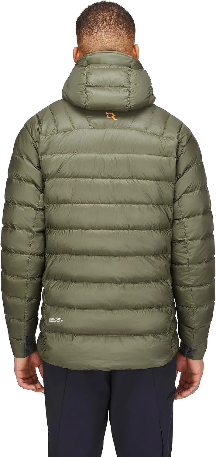 Rab Men's Electron Pro 800-Fill Down Hooded Jacket for Climbing & Mountaineering