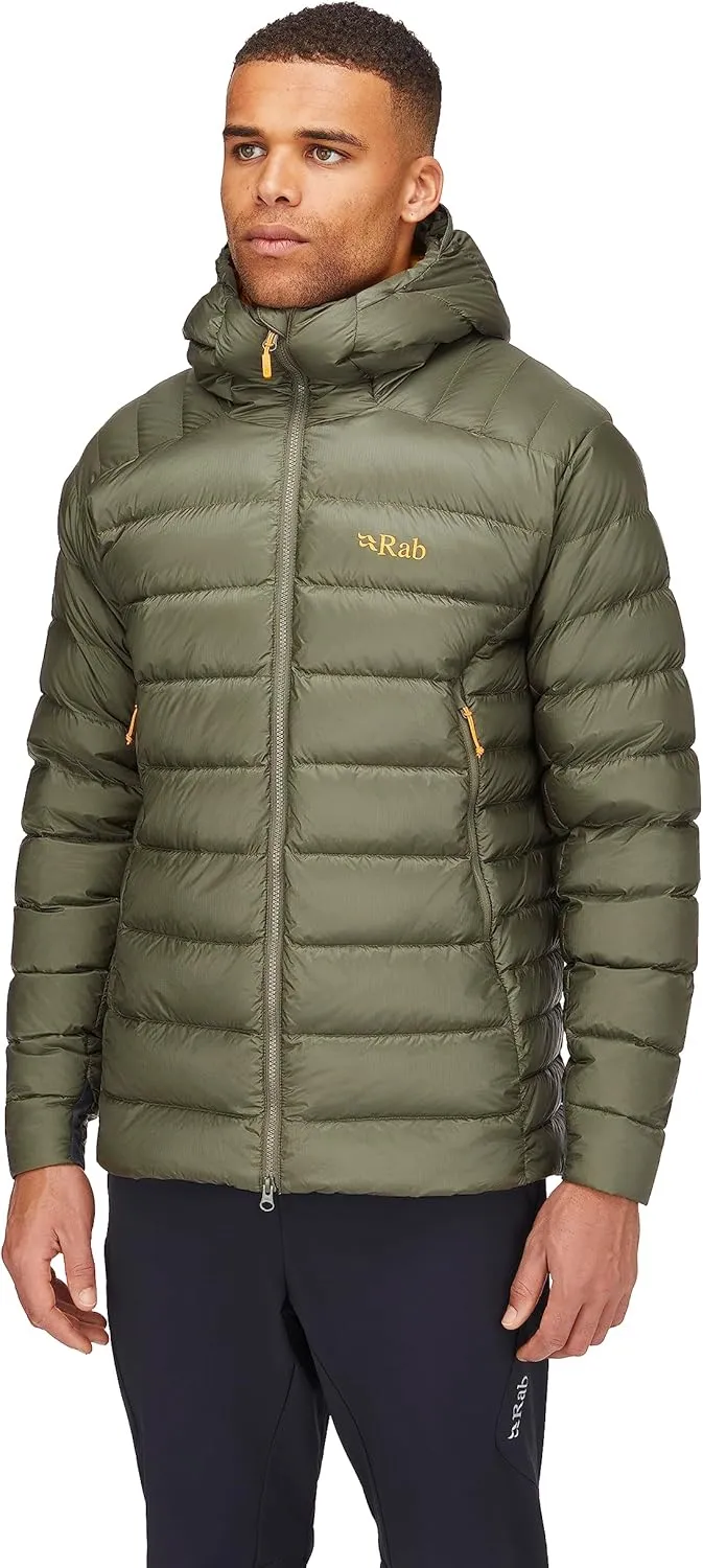 Rab Men's Electron Pro 800-Fill Down Hooded Jacket for Climbing & Mountaineering