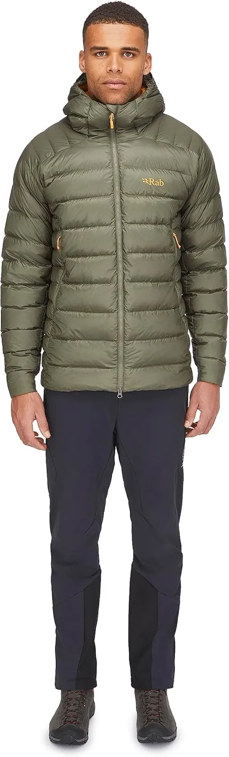 Rab Men's Electron Pro 800-Fill Down Hooded Jacket for Climbing & Mountaineering
