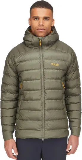 Rab Men's Electron Pro 800-Fill Down Hooded Jacket for Climbing & Mountaineering