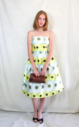 RENT Sunflower Summer Prom Dress