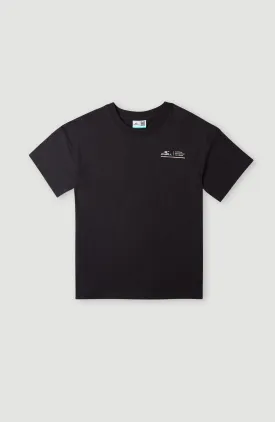 Surfers Not Street Children Oversized T-Shirt | Black Out