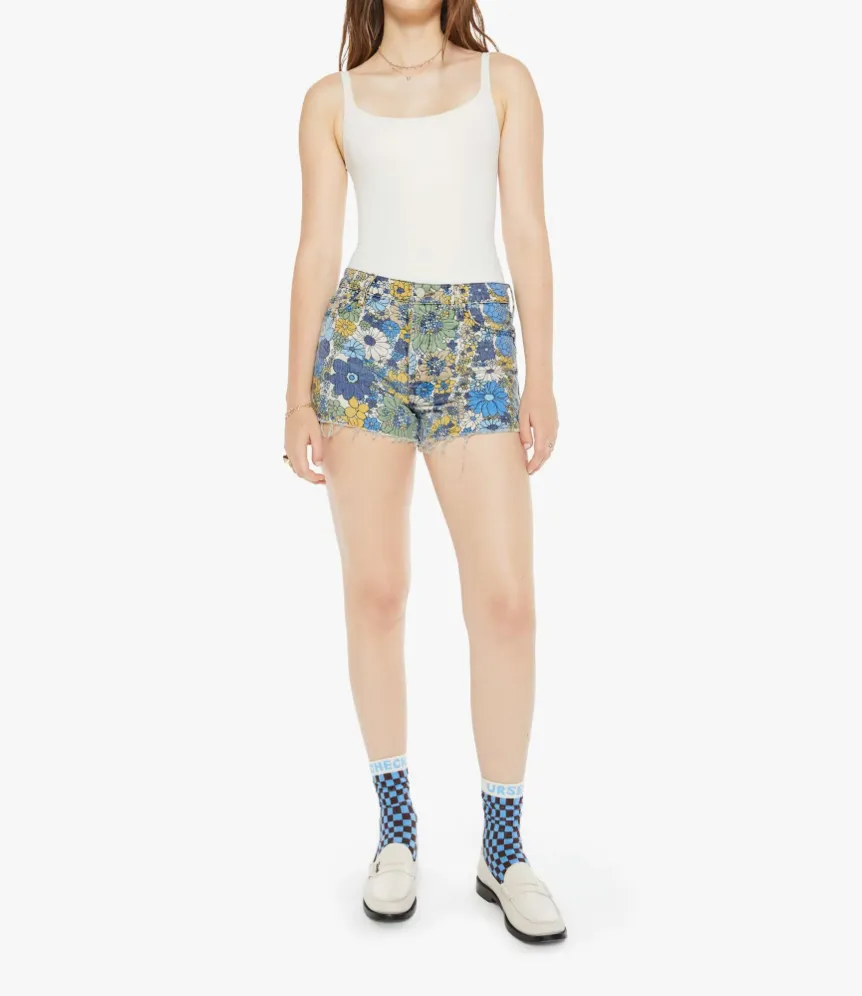 The Tomcat Kick Fray Shorts in Dirtbike Flowers