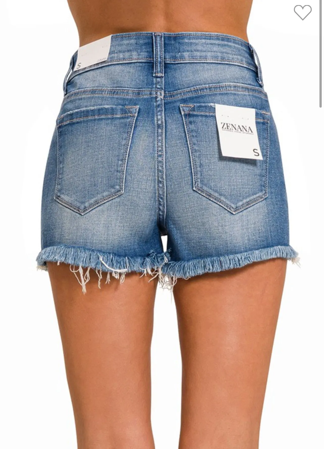 The Zenana Denim Short