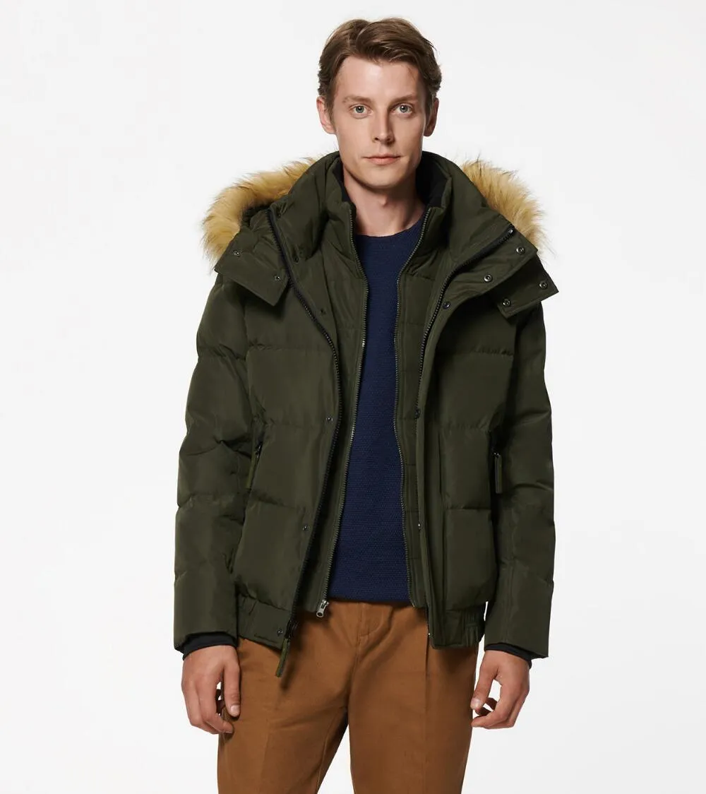 Umbra Down Bomber Jacket - Forest