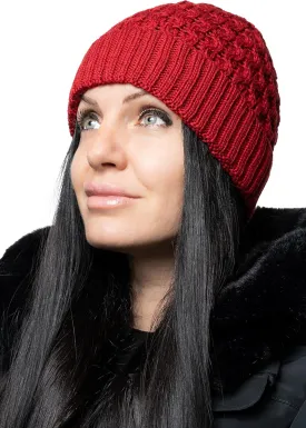 Unisex Beanie 100% Merino Wool Hat Soft and Warm Winter Hat