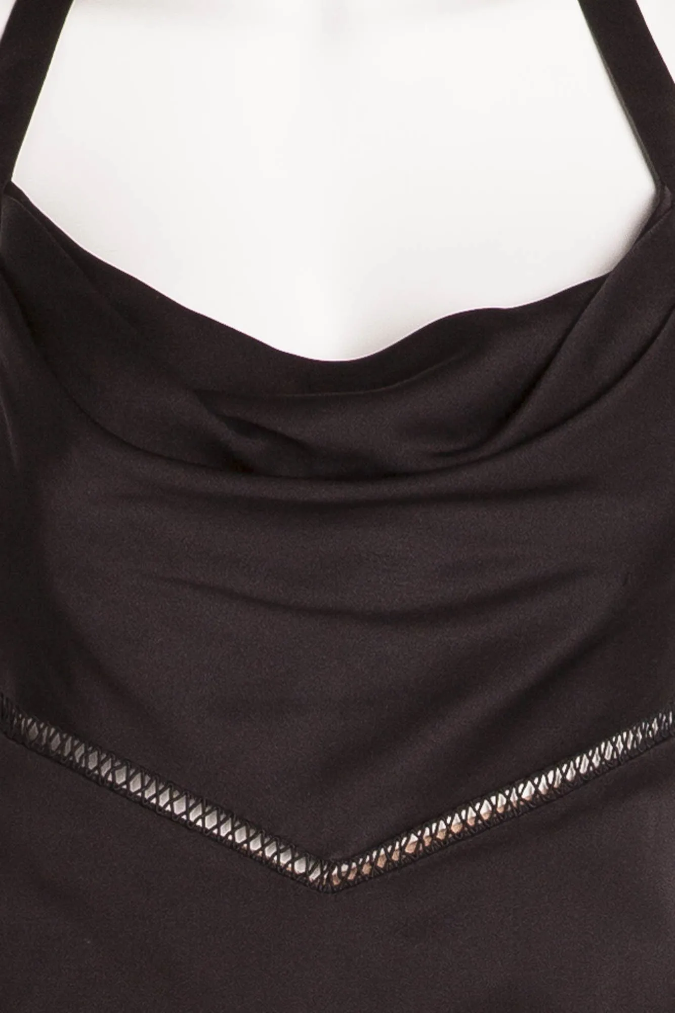 Versace - Black Long Halter Dress - IT 40