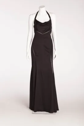 Versace - Black Long Halter Dress - IT 40
