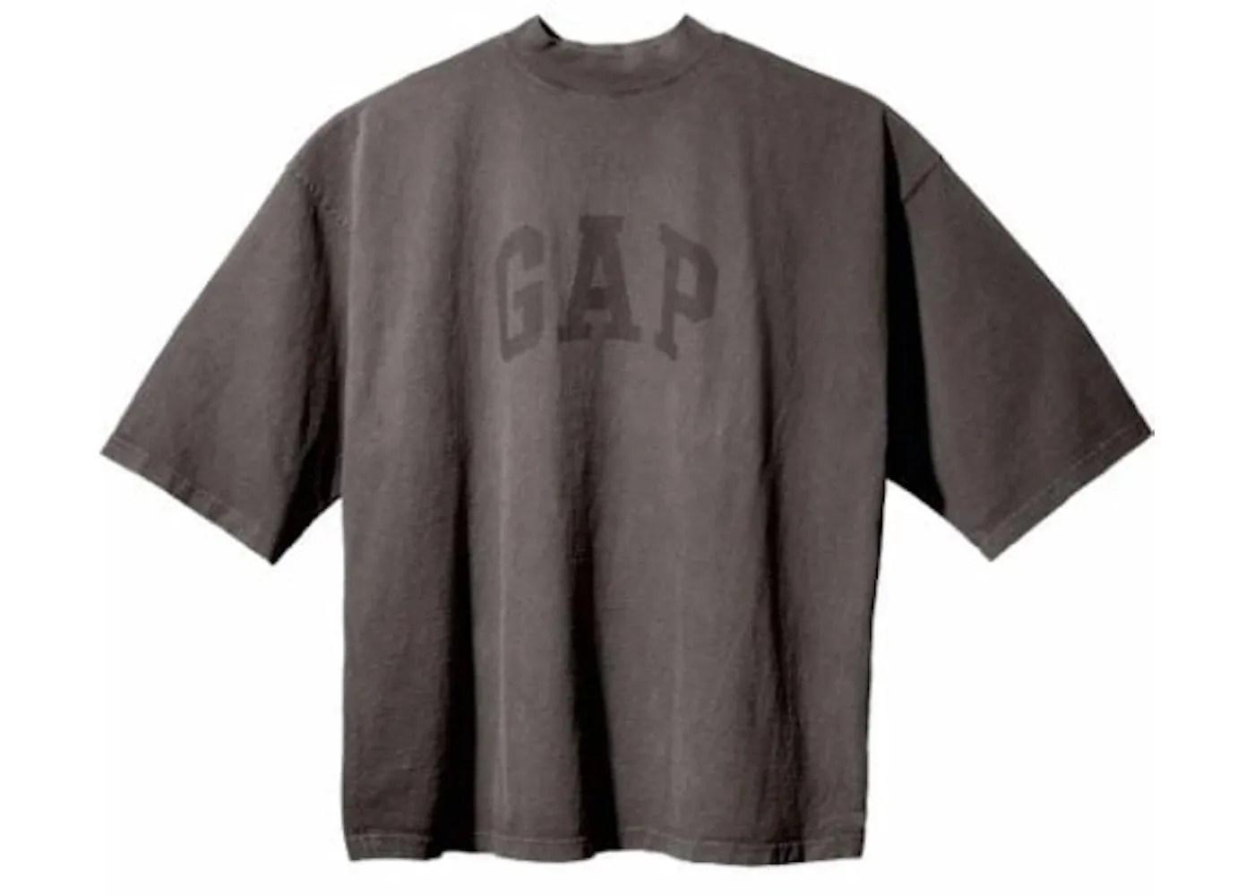 YEEZY GAP ENGINEERED BY BALENCIAGA DOVE 3/4 SLEEVE TEE DARK GREY