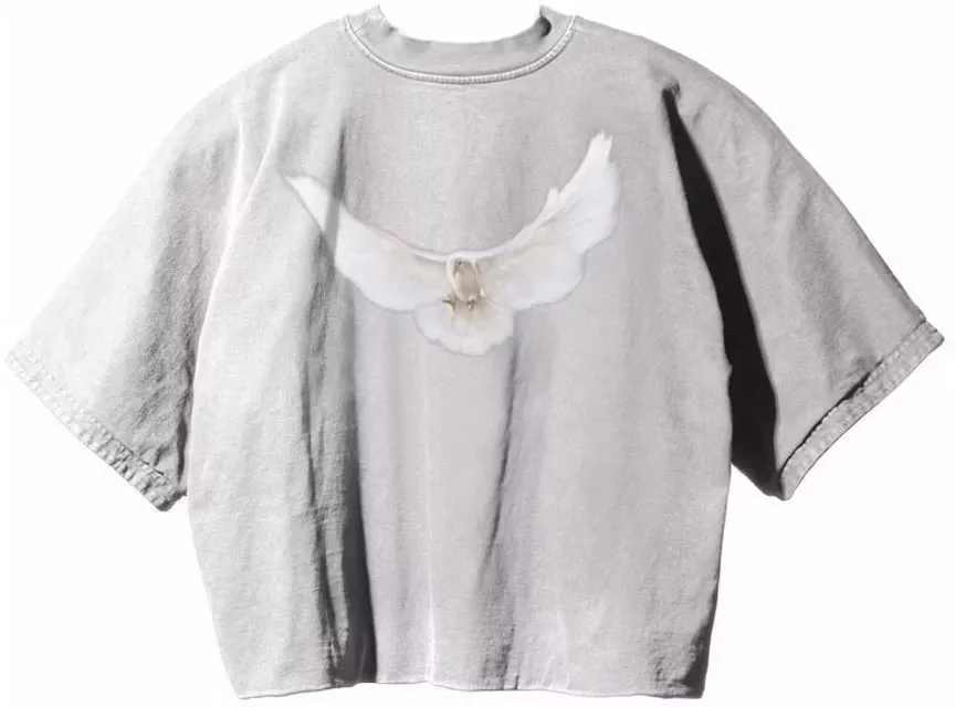Yeezy Gap Engineered by Balenciaga Dove No Seam Tee White